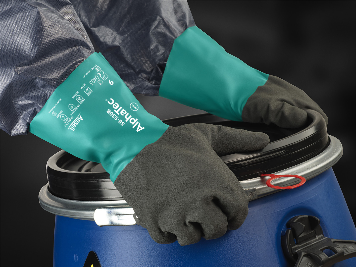 AlphaTec-58-530B-Green-Product-Prop-Barrel