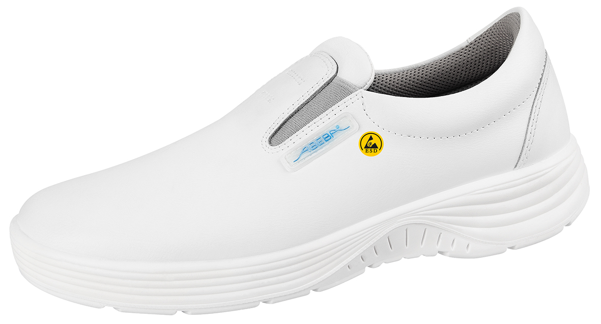 ABEBA X-Light 711132|7131132 ESD Berufsschuh Slipper Küchenschuh Arbeitsschuh weiß
