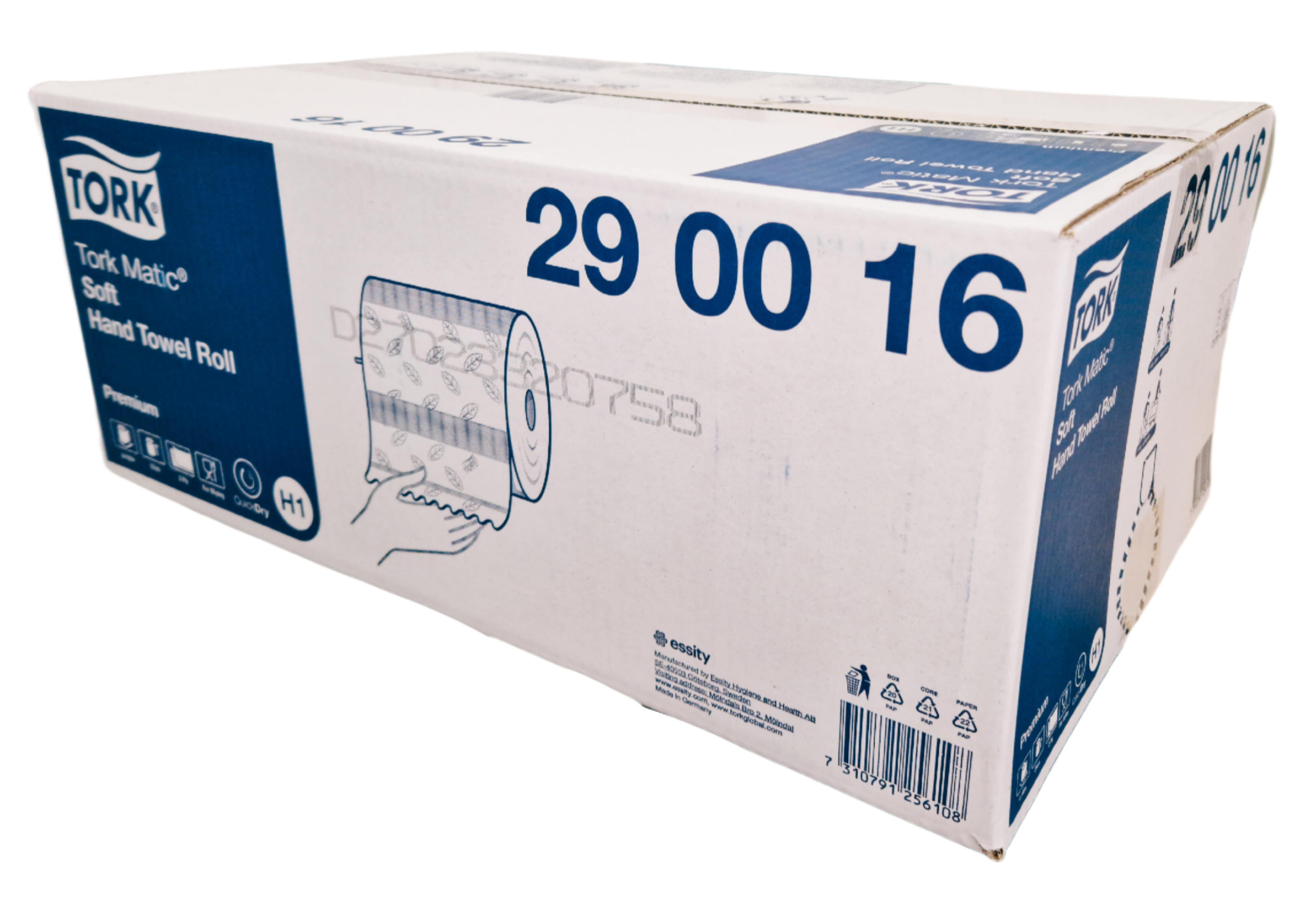 Tork Matic® Handtuchrolle H1, 6 Rollen a´ 100 m, 2-lg, 21cm - 290016 Tork Matic® Handtuchrolle H1, 6 Rollen a´ 100 m, 2-lg, 21cm - 290016