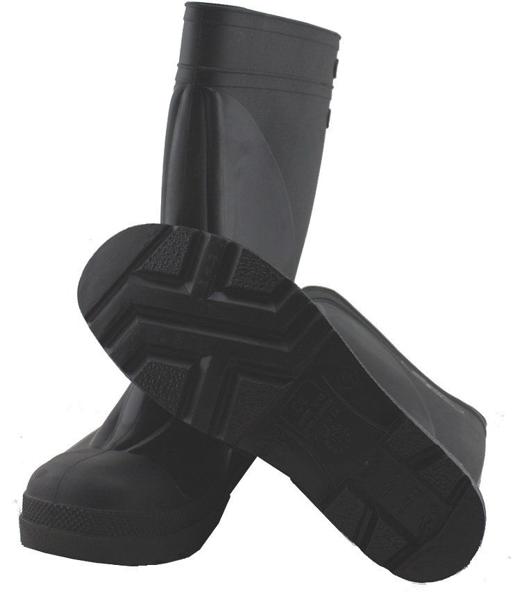 S5 Laars Stepsafe Zwart Sicherheitsstiefel Gummistiefel mit Stahlkappe 00150017 - Größe 41 - 42 schwarz