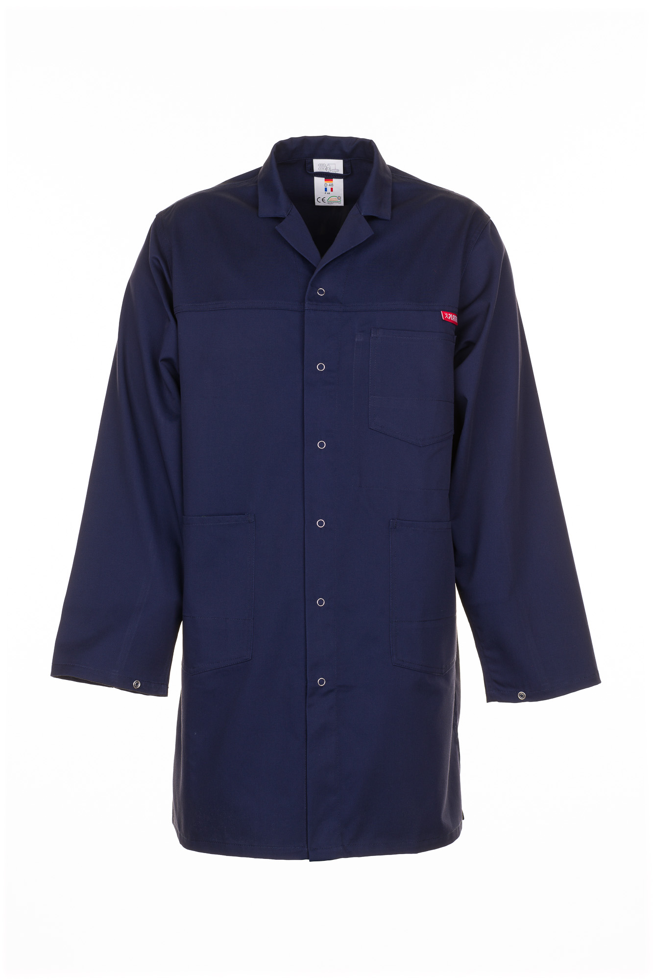 tempmg260_0854_01_1 Planam MG260 Berufsmantel Arbeitskittel Werkstattkittel Größe 24 - 110, in 6 Farben