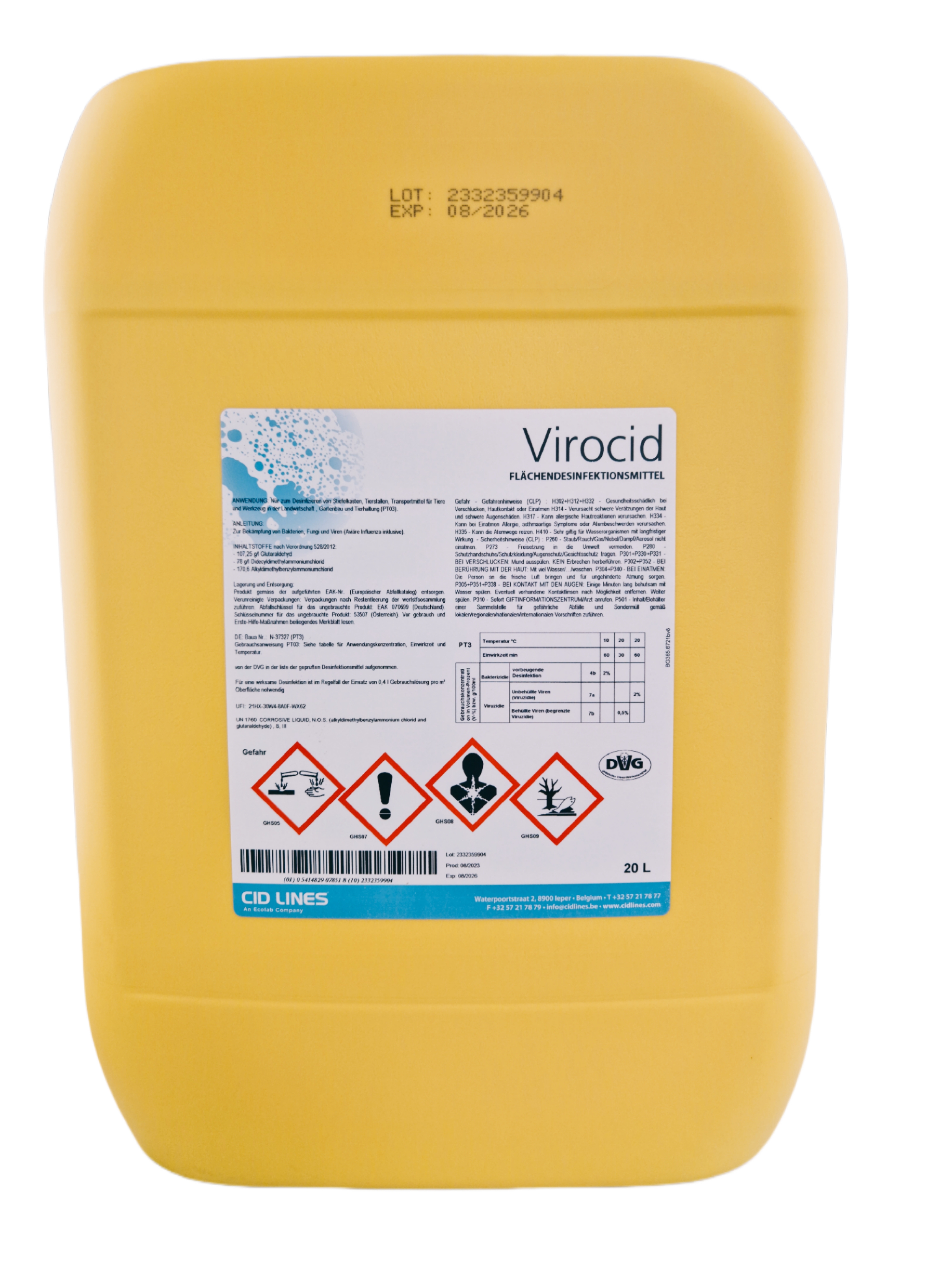 Cid Lines - Virocid® Cid Lines - Virocid®