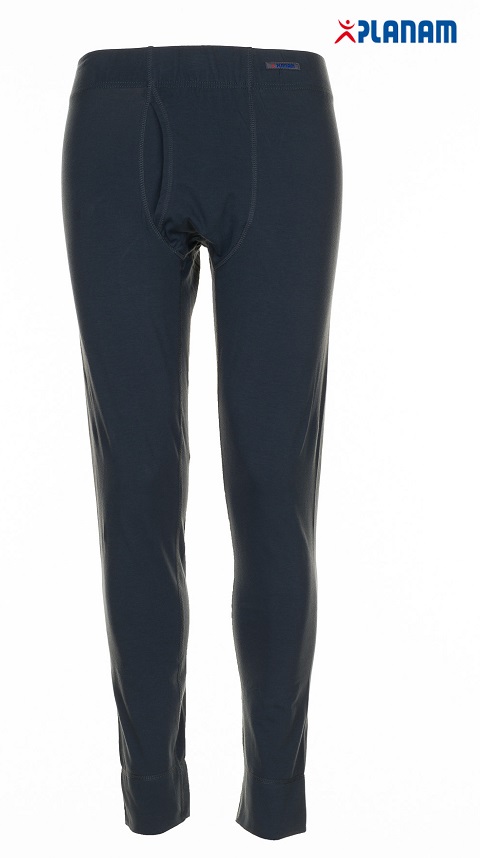 tempfunktionsunterwaesche_2261 Planam Funktionswäsche Hose lang 275g/m² Unterwäsche Winter 2261 Größe S - 4XL Grau