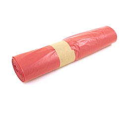 Müllbeutel - 120 Liter rot Typ 60