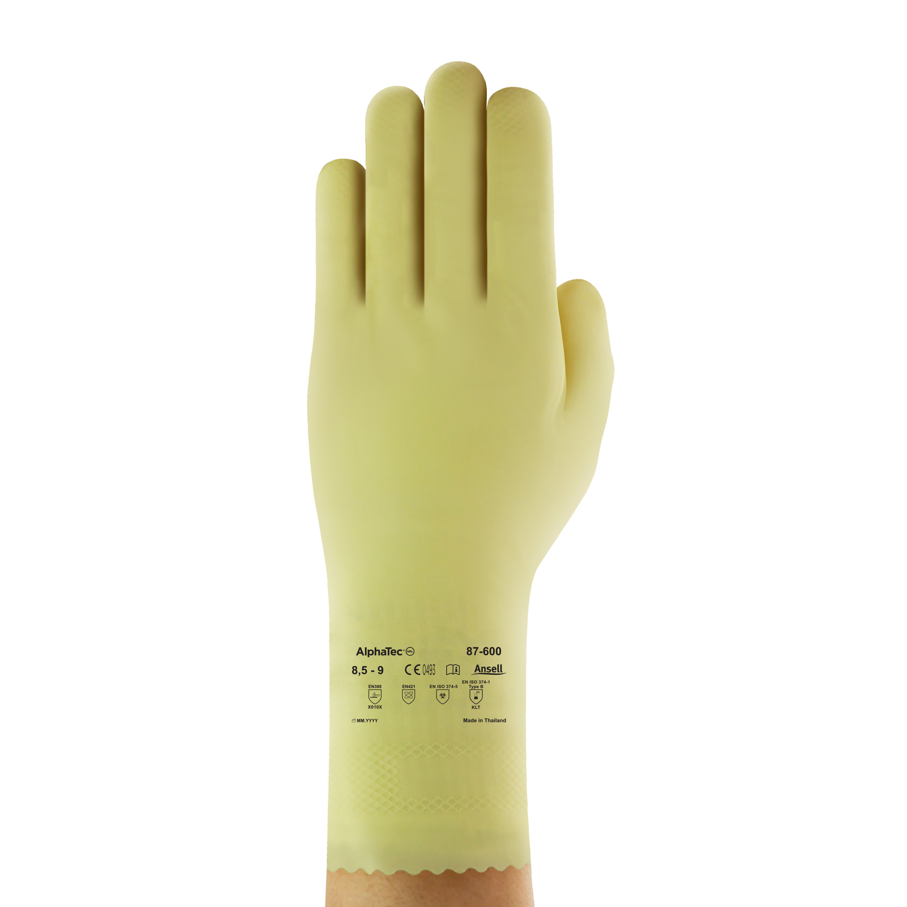 Ansell - Handschuh AlphaTec 87-600 (Duzmor Plus) Chemikalienschutzhandschuh