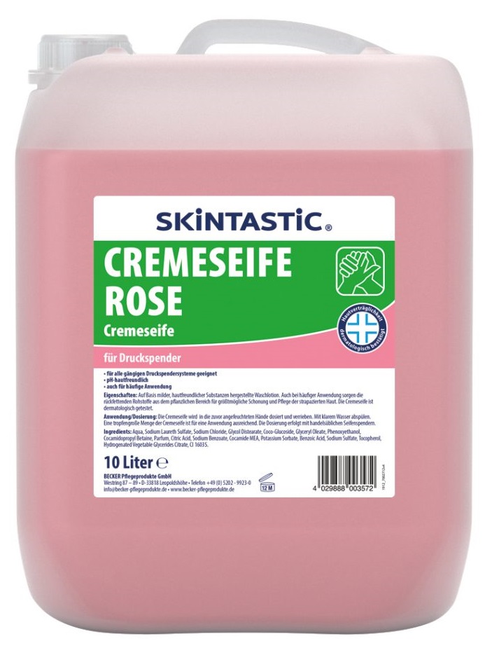 Eilfix Cremeseife Seifencreme für Spender rose