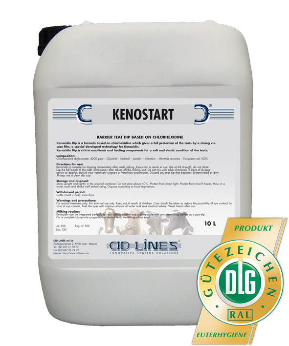tempkenostart_dlg Cid Lines - Kenostart® Zitzendesinfektionsmittel 20 Liter