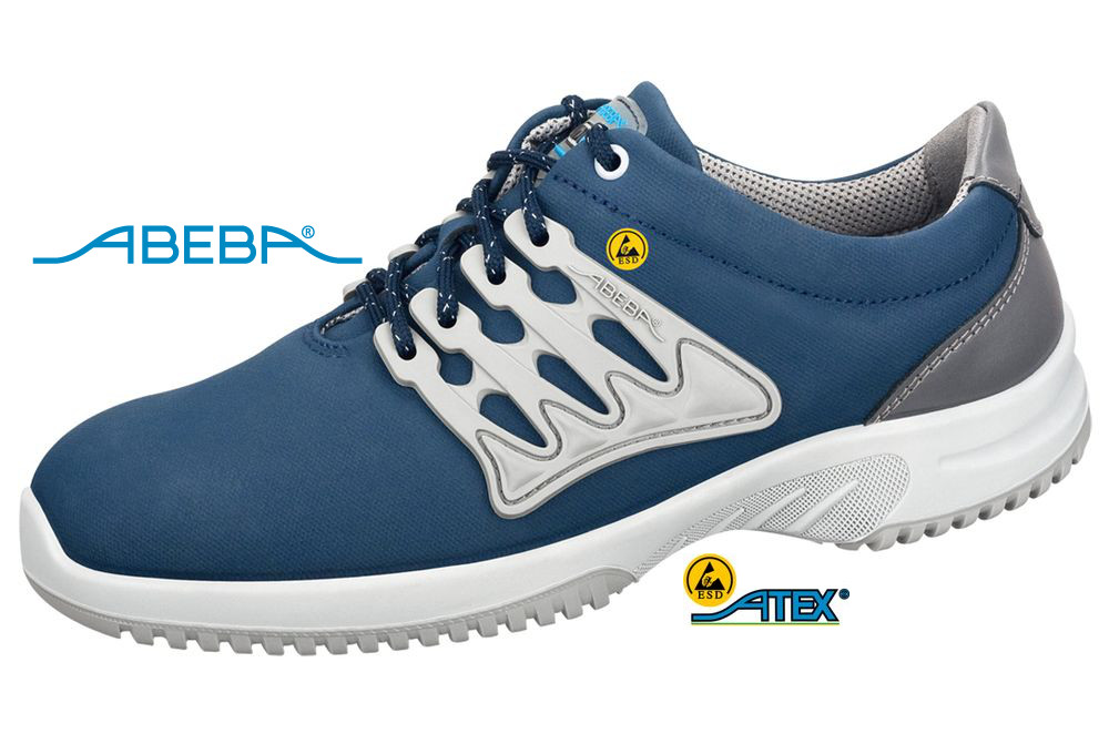 ABEBA UNI6 1763 | 31763 ESD Sicherheitsschuh Arbeitsschuh S1 marine