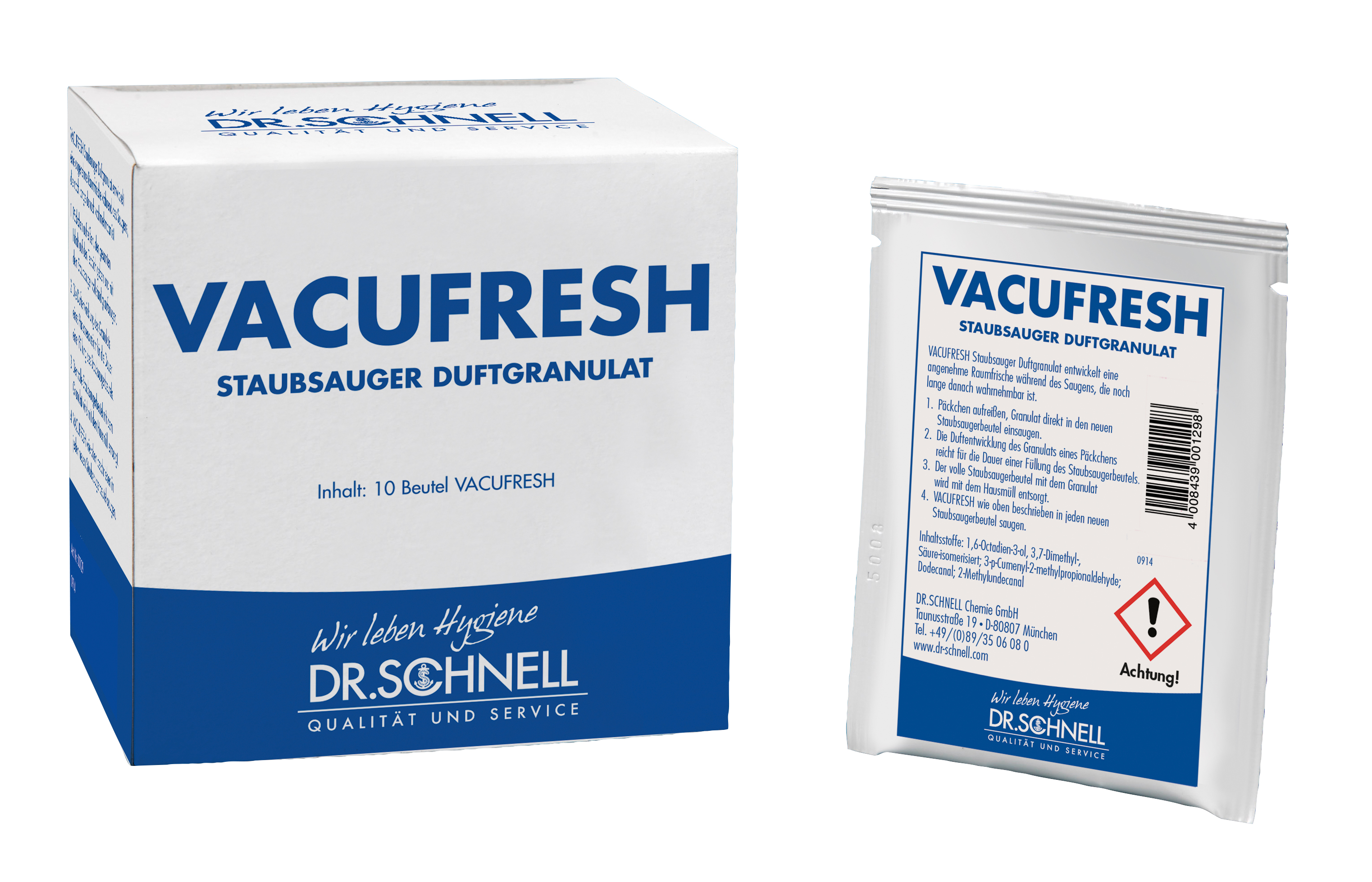 tempvacufreshbeutel_10kart-a10beut Dr. Schnell - Vacufresh 10 Beutel Lufterfrischer für Staubsauger