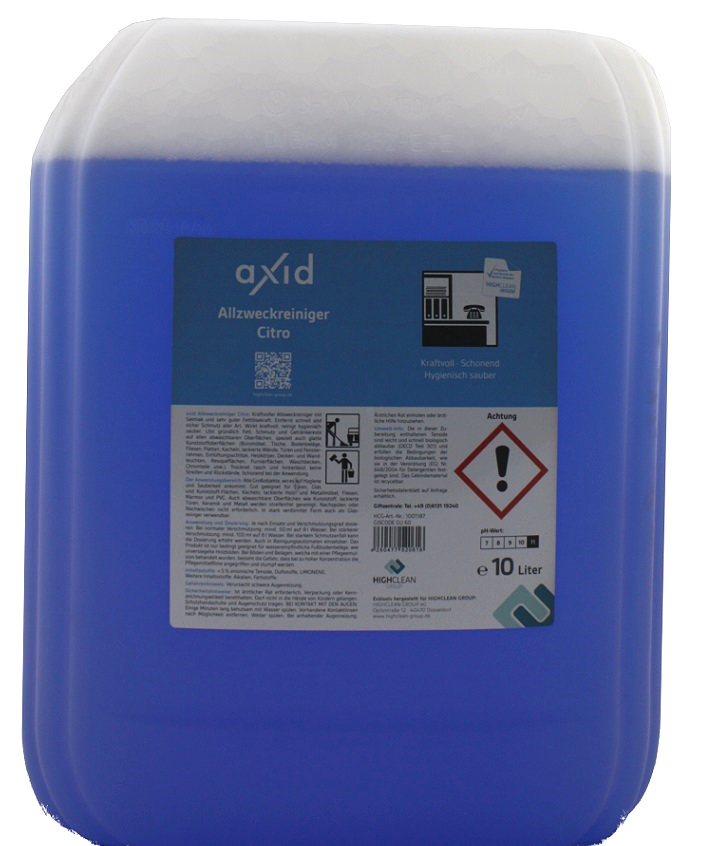 Axid - Allzweckreiniger Citro 10L Kanister (ehemals Clearfixxx)