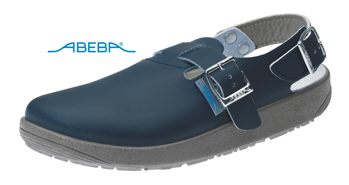 ABEBA Rubber 9150 Clog Berufsschuh Arbeitsschuh marine 