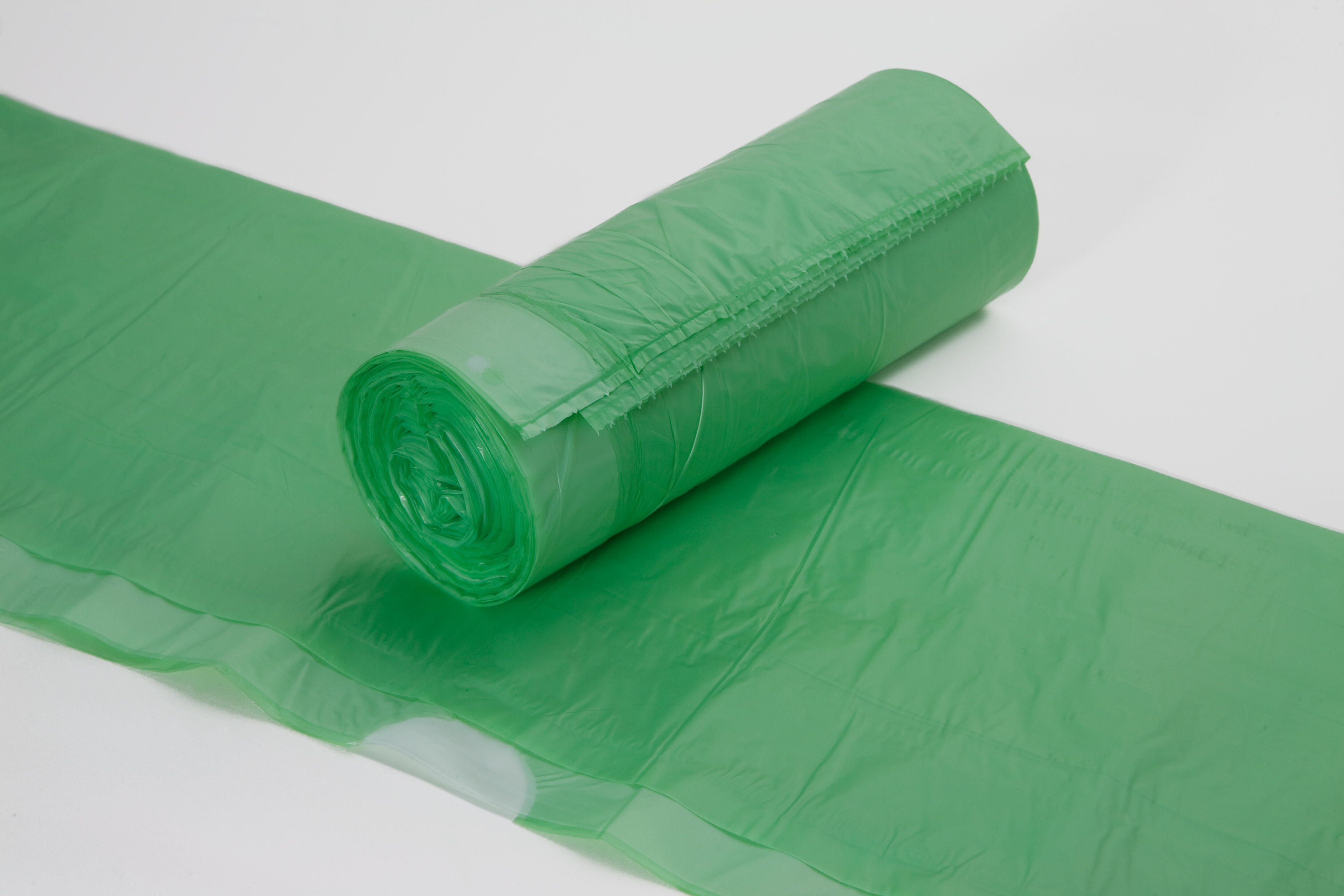 Deiss Müllbeutel 60 Liter mit Zugband, grün