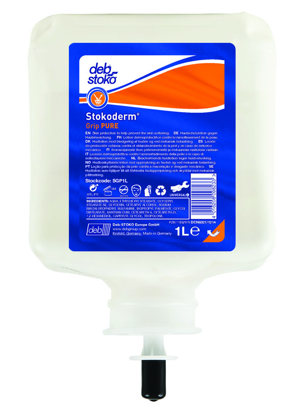Stokoderm® Grip PURE (Stokoderm® twinprotect sensitive) 1 Liter
