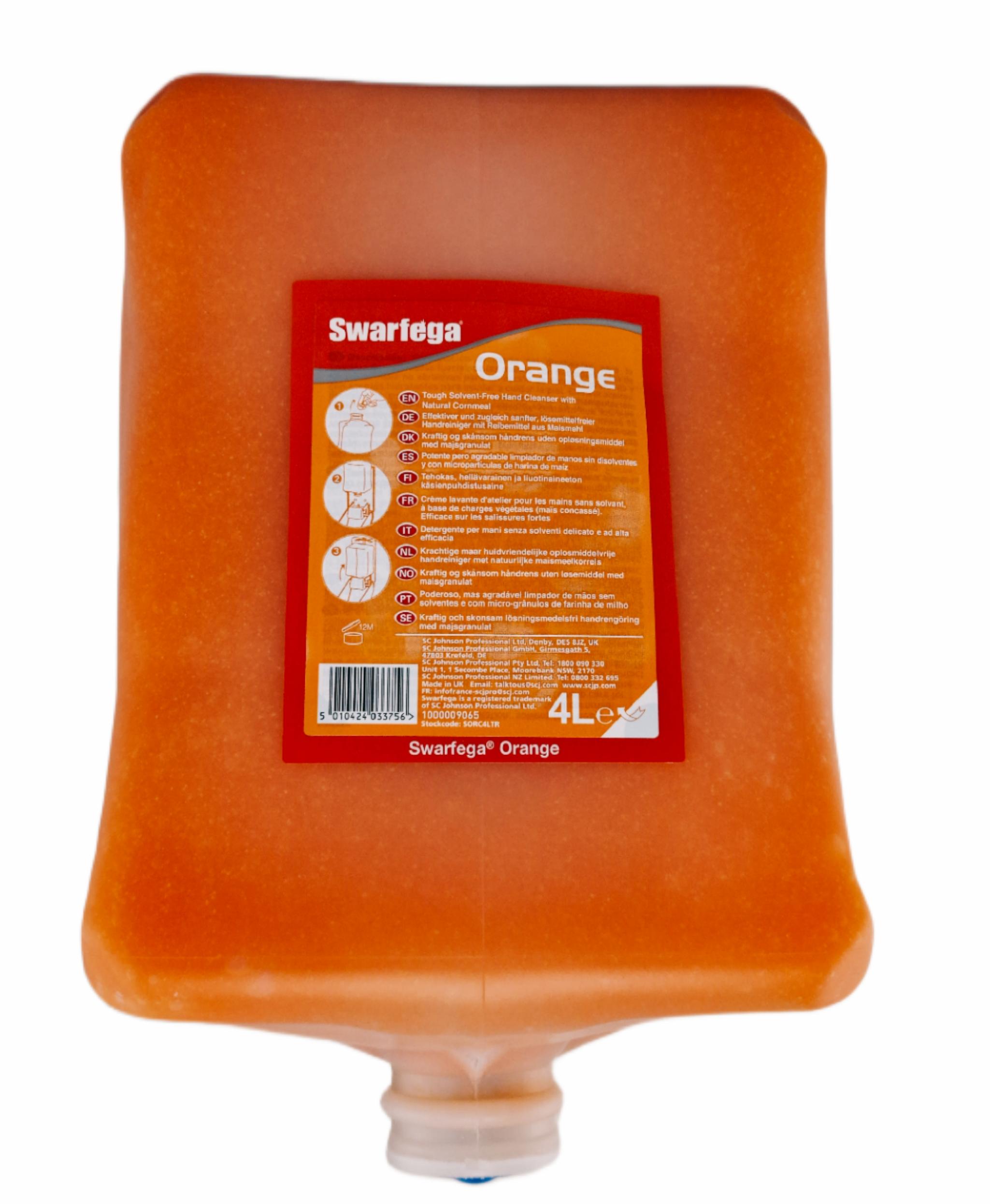 Swarfega® Orange Kartusche 4 Liter Swarfega® Orange Kartusche 4 Liter