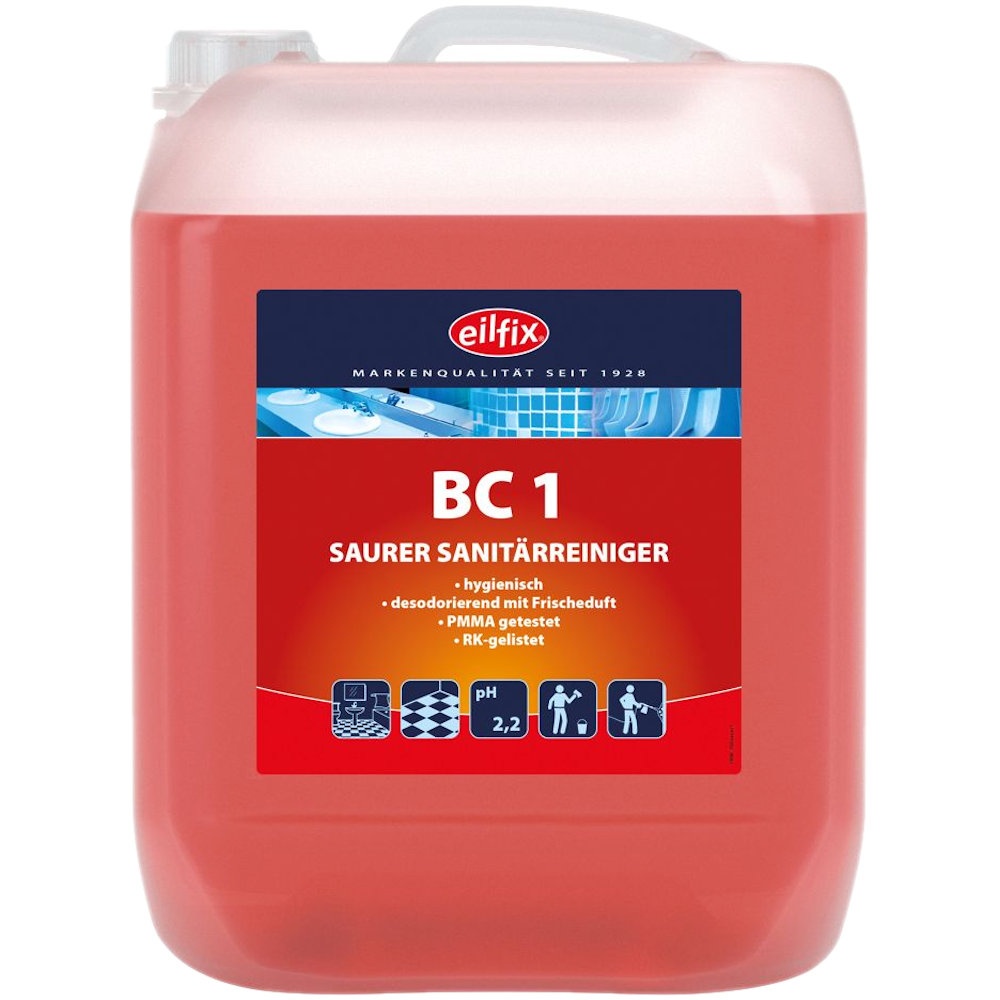 Eilfix - BC 1 Sanitärreiniger 10 Liter