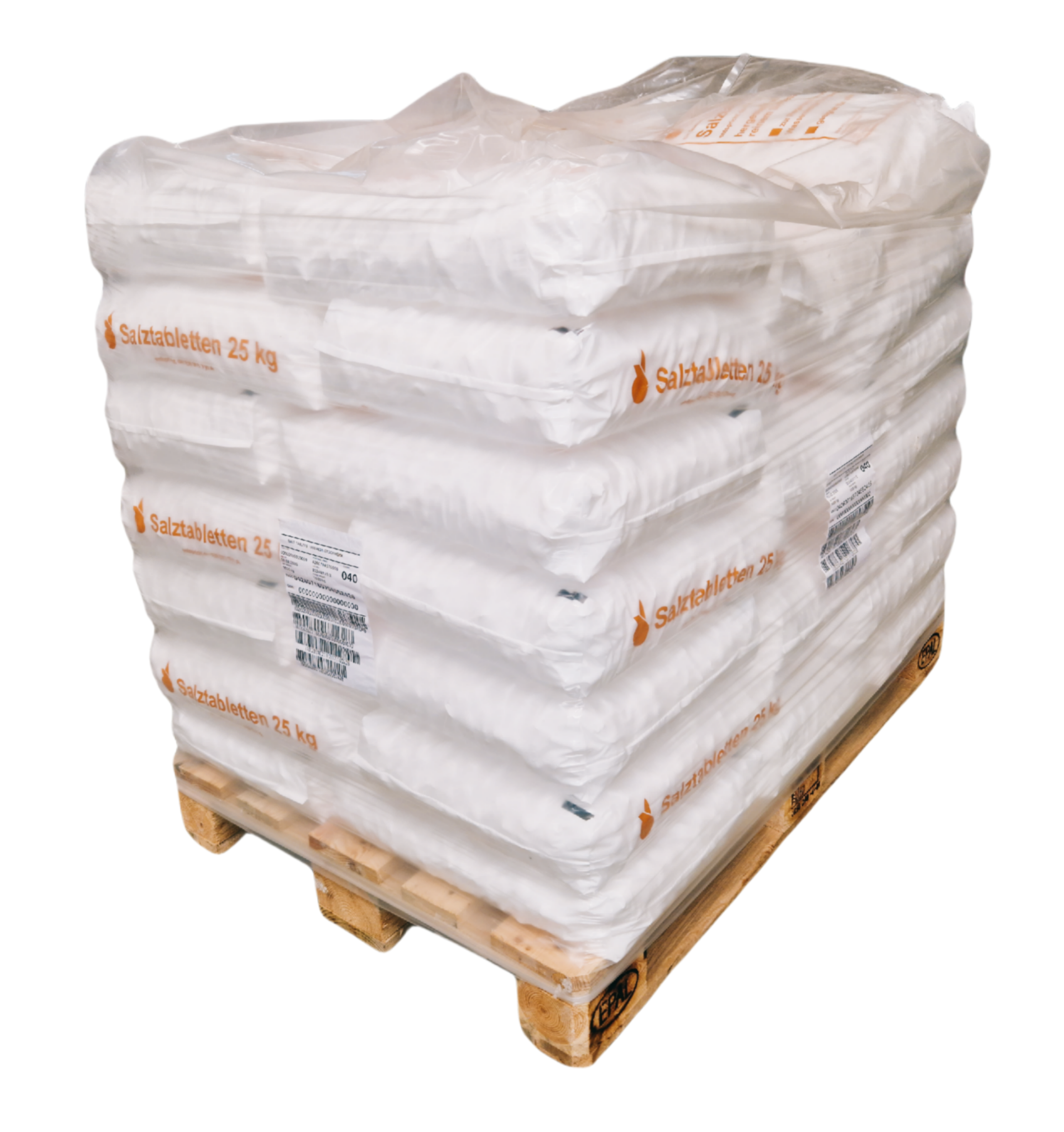 Regeneriersalztabletten 25kg Sack 12380 40 Sack pro Palette