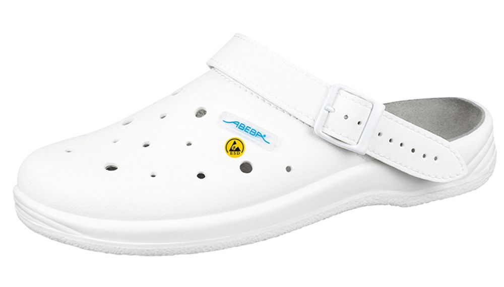 ABEBA Arrow 8320|8322|38320 ESD|38322 ESD Berufsschuh Clog weiß