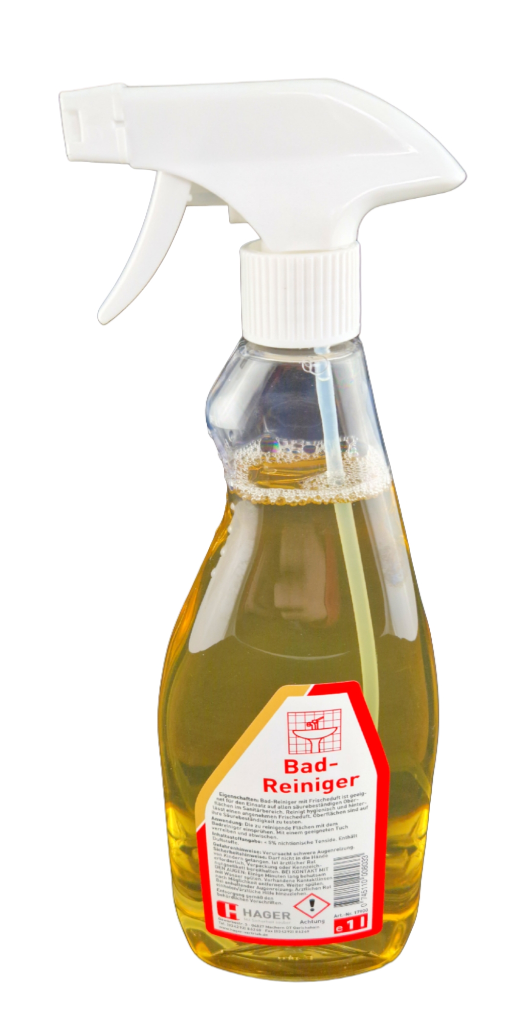 Badreiniger Hager 1l Sprühflasche Badreiniger Hager 1l Sprühflasche