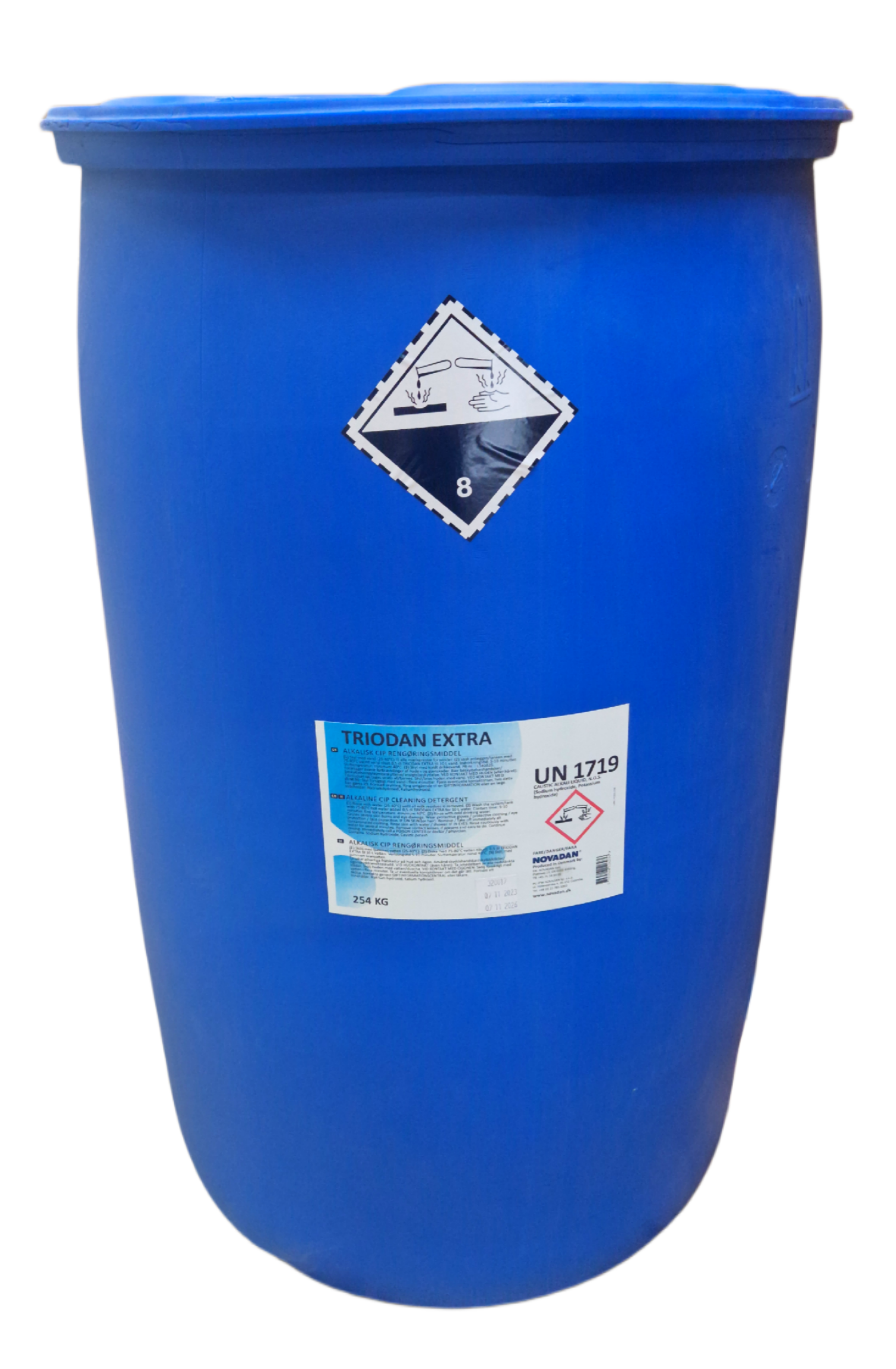 Novadan - Triodan extra alkalisch CIP Reinigungsmittel Melkroboter-2 Novadan - Triodan extra alkalisch CIP Reinigungsmittel Melkroboter-2