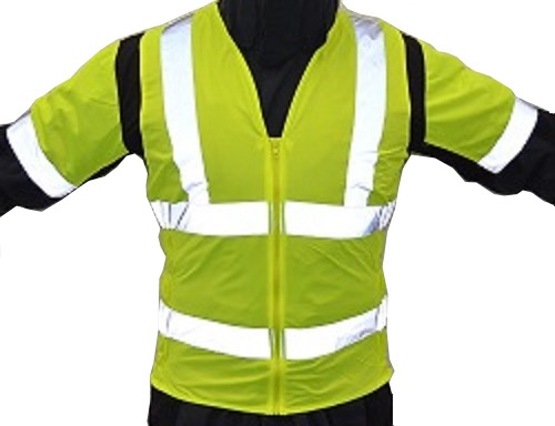 Warnweste Motorrad Sicherheitsweste Reflektorweste neon gelb Gr L XL XXL 3XL