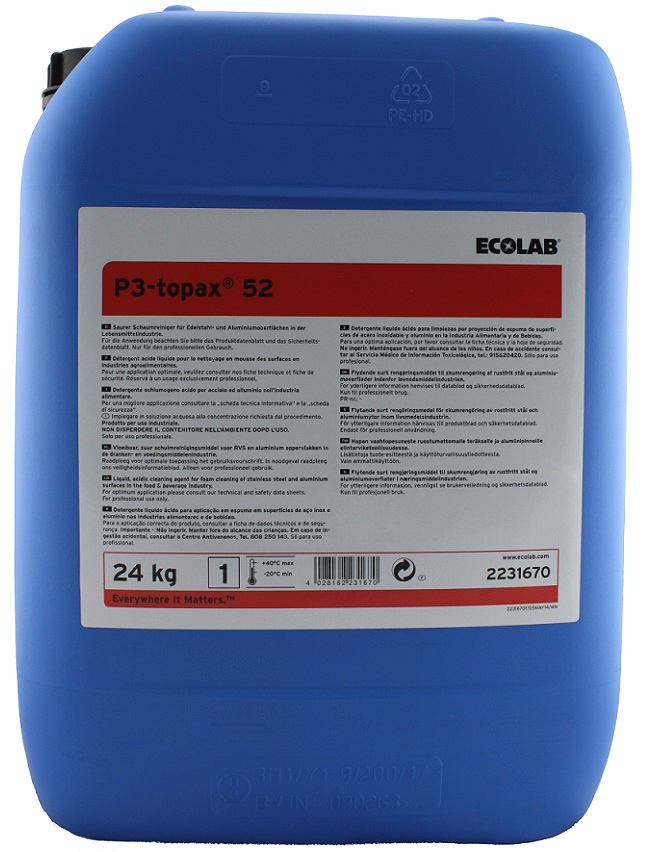Ecolab - P3 - Topax ® 52 | 24 Kg