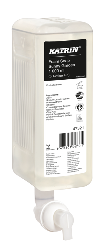 Katrin Handwaschschaum Sunny Garden 6x1000 ml - 47321