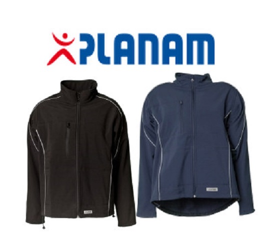 Planam Twilight wasserabweisende Softshelljacke Größe XS - XXXL in 2 Farben