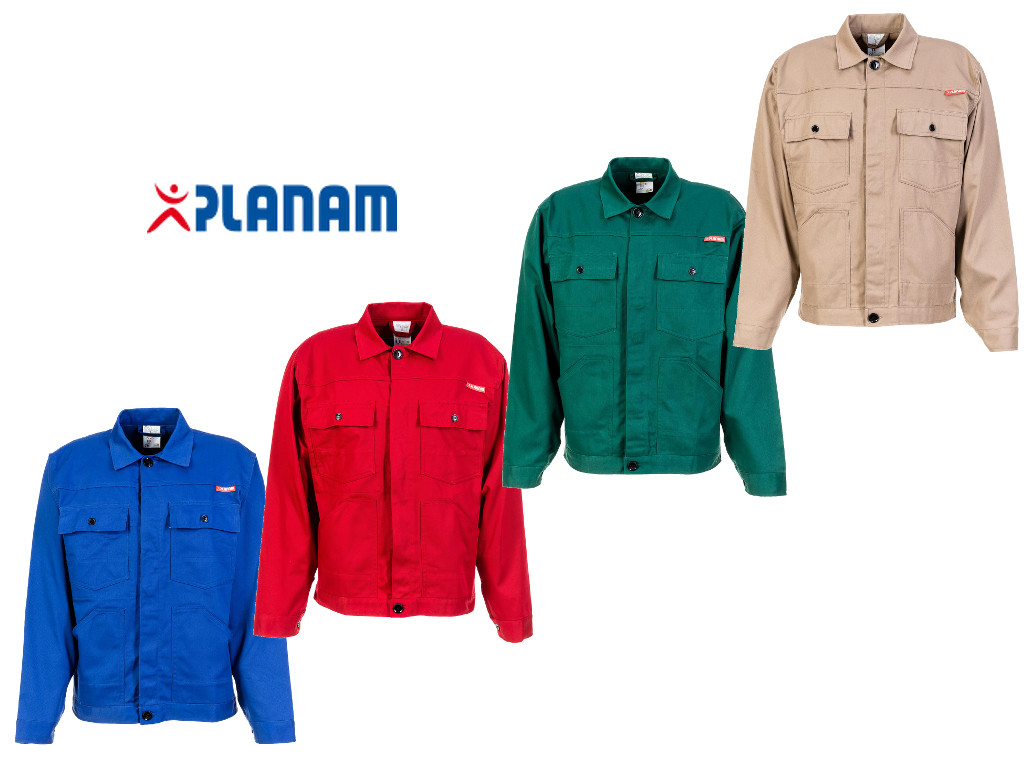 Planam MG290 Bundjacke Arbeitsjacke Größe 24 - 110, in 4 Farben