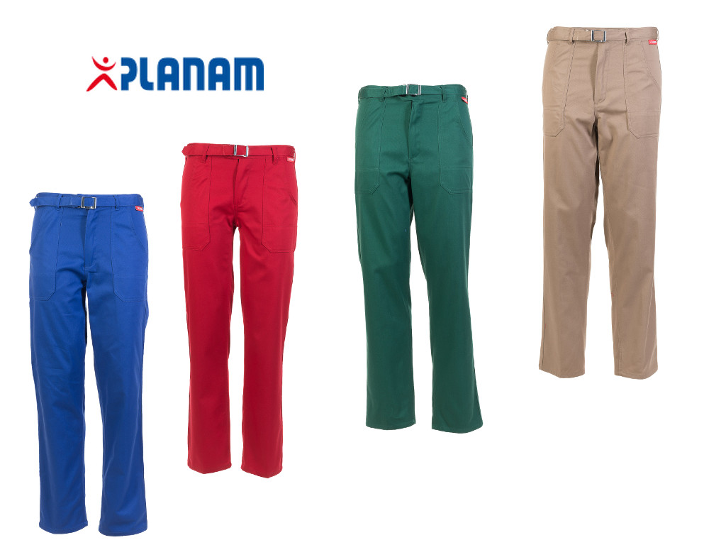 Planam MG290 Bundhose Arbeitshose Größe 24 - 110, in 4 Farben