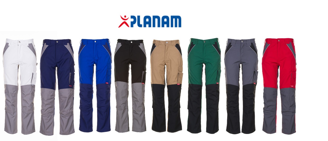 Planam Plaline Bundhose Arbeitshose Größe 24 - 110, in 8 Farben