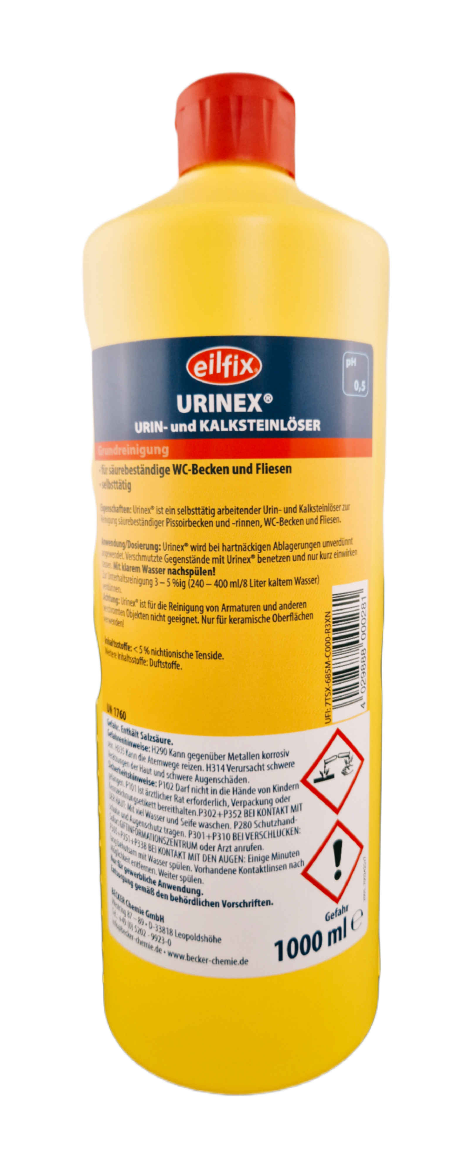 Eilfix - Urinex Urin- und Kalksteinlöser