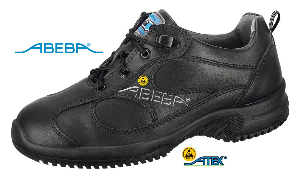 temp36751-logo ABEBA UNI6 6751 | 36751 ESD Berufsschuh Arbeitsschuh schwarz