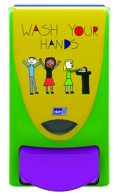 Deb® Kids Wash Your Hands 1L Spender