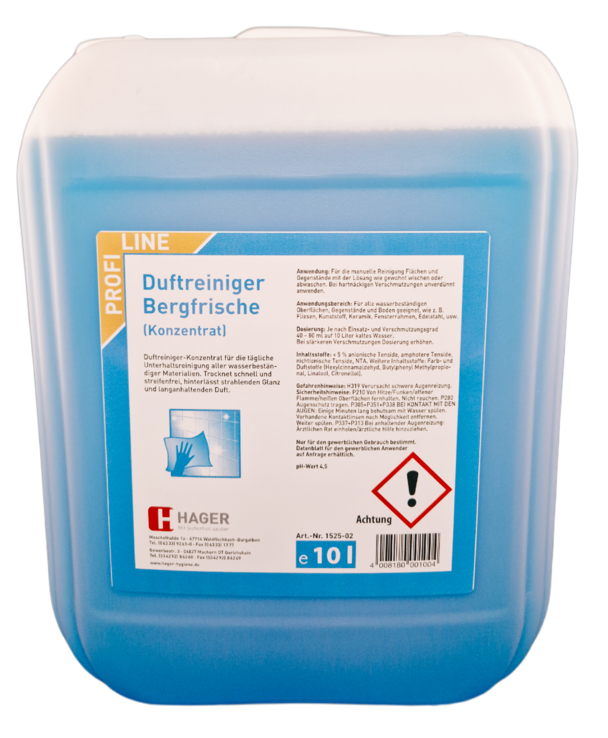 Duftreiniger Bergfrische 10 Liter