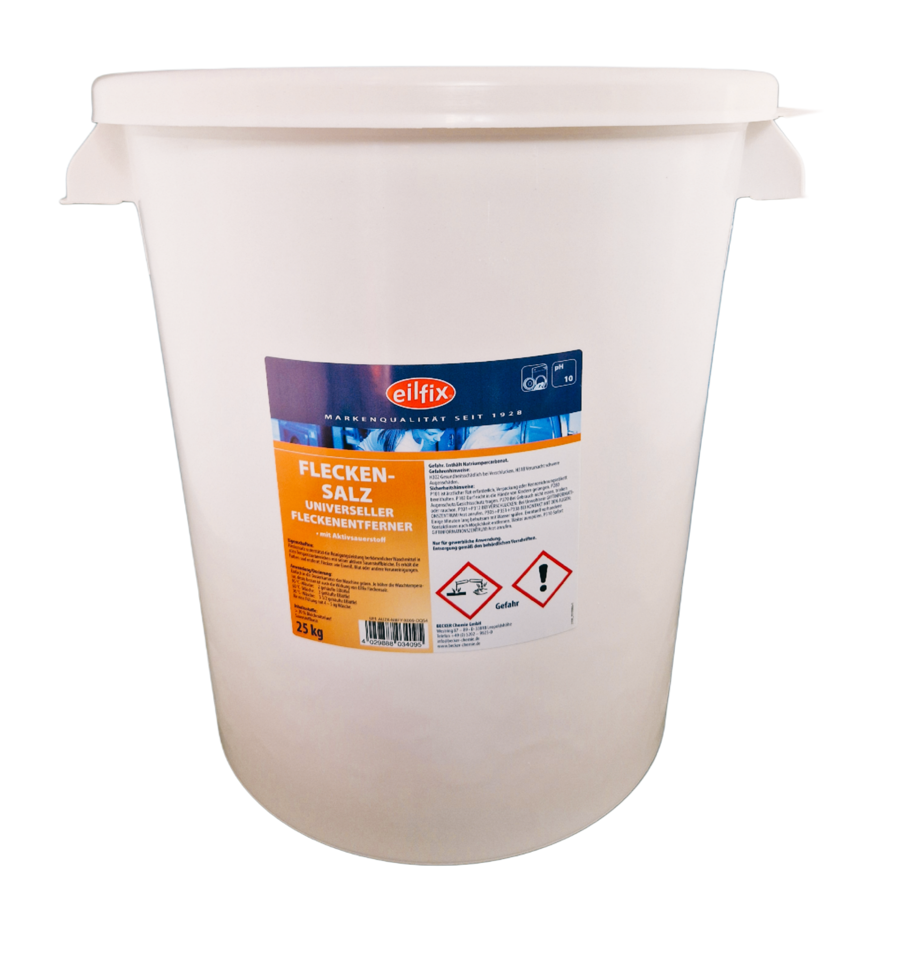 Fleckensalz 25 kg Eimer