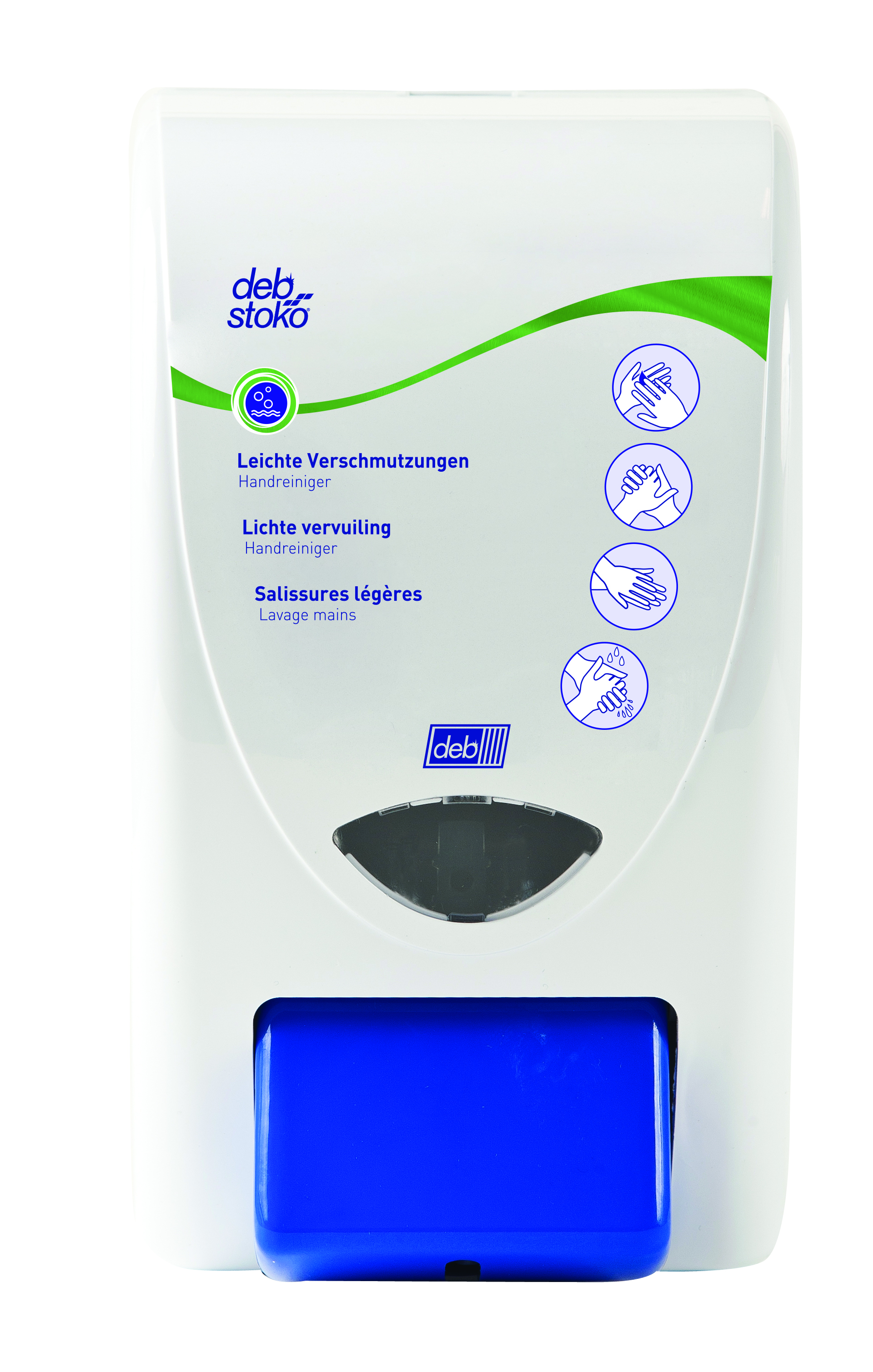 temp2l_light_mid_europe_copy Deb® Cleanse Light 2L Spender