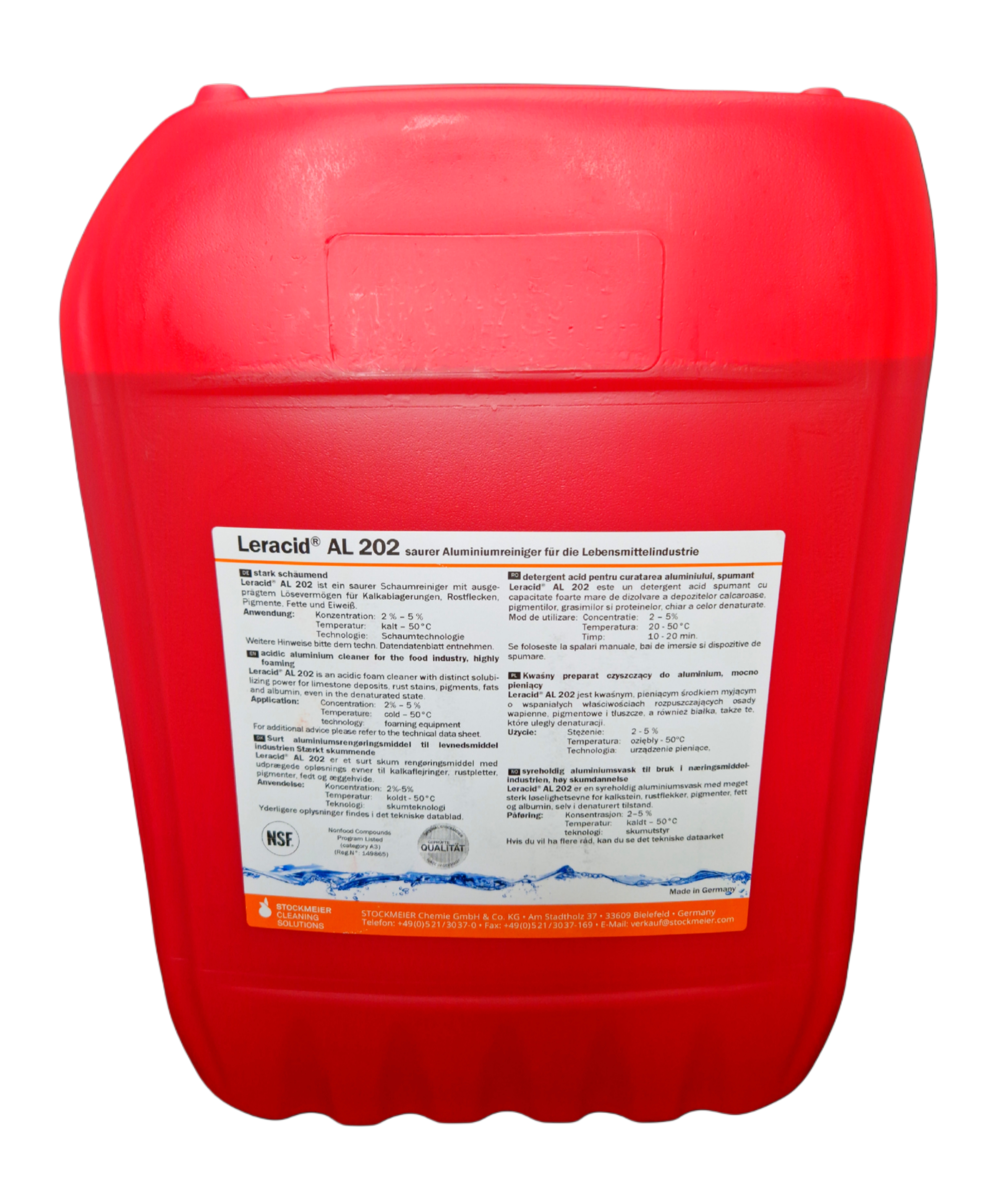 Leracid AL 202  24kg Kanister