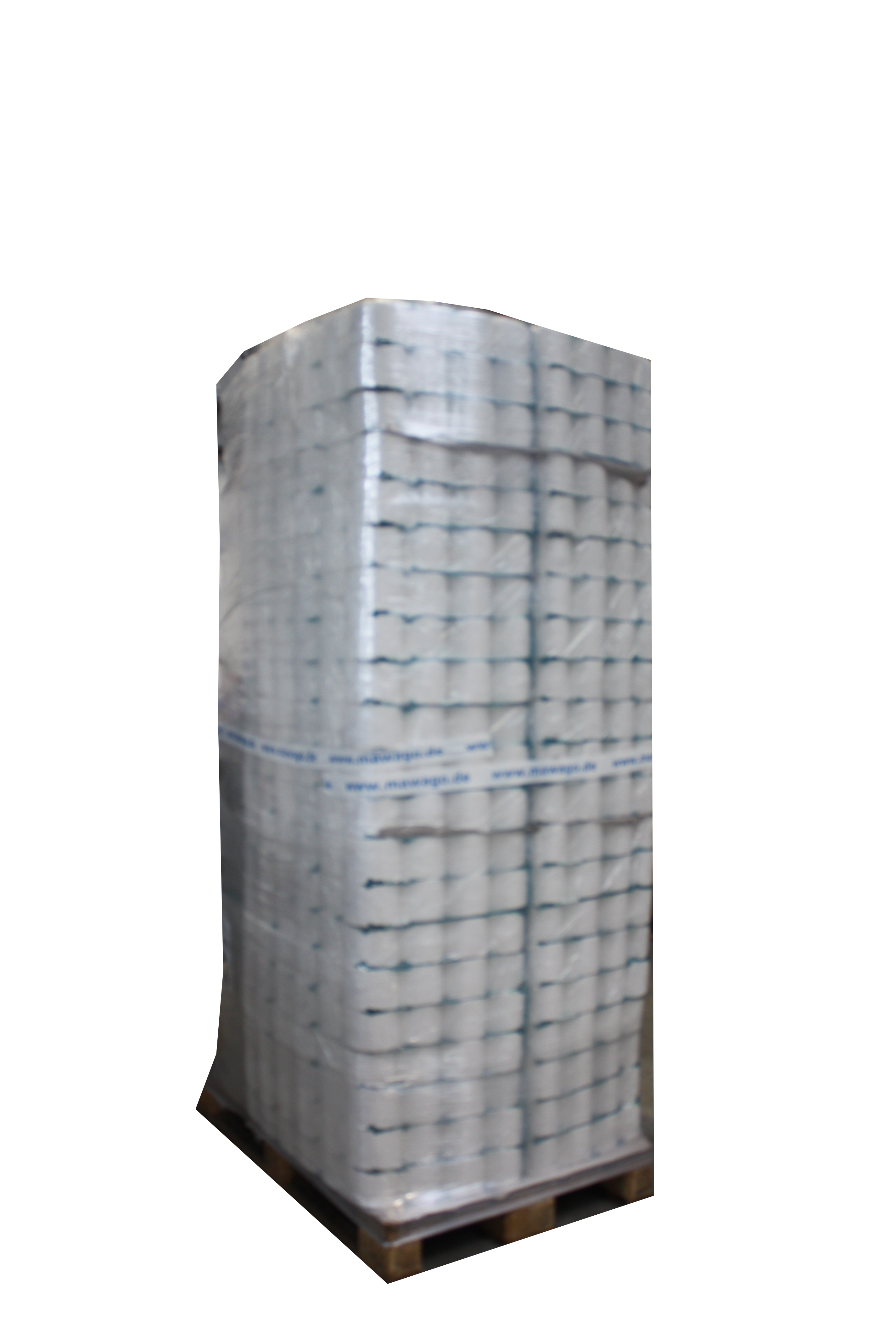 Toilettenpapier weiches WC-Papier 2-lagig auf Palette - 2112 Rollen