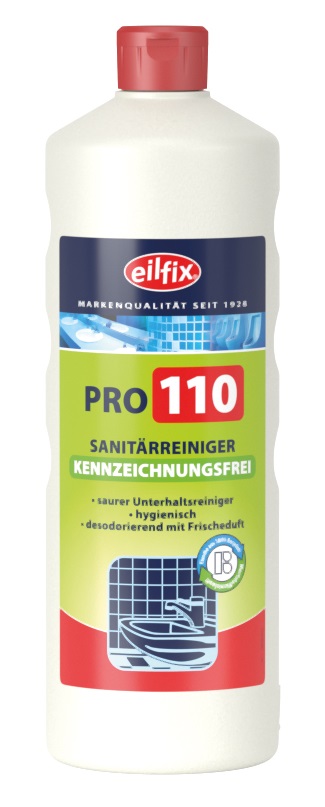 Eilfix - Pro 110 ökologischer Sanitärreiniger green 1 Liter