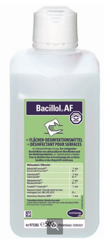 Bacillol AF 500ml Flasche