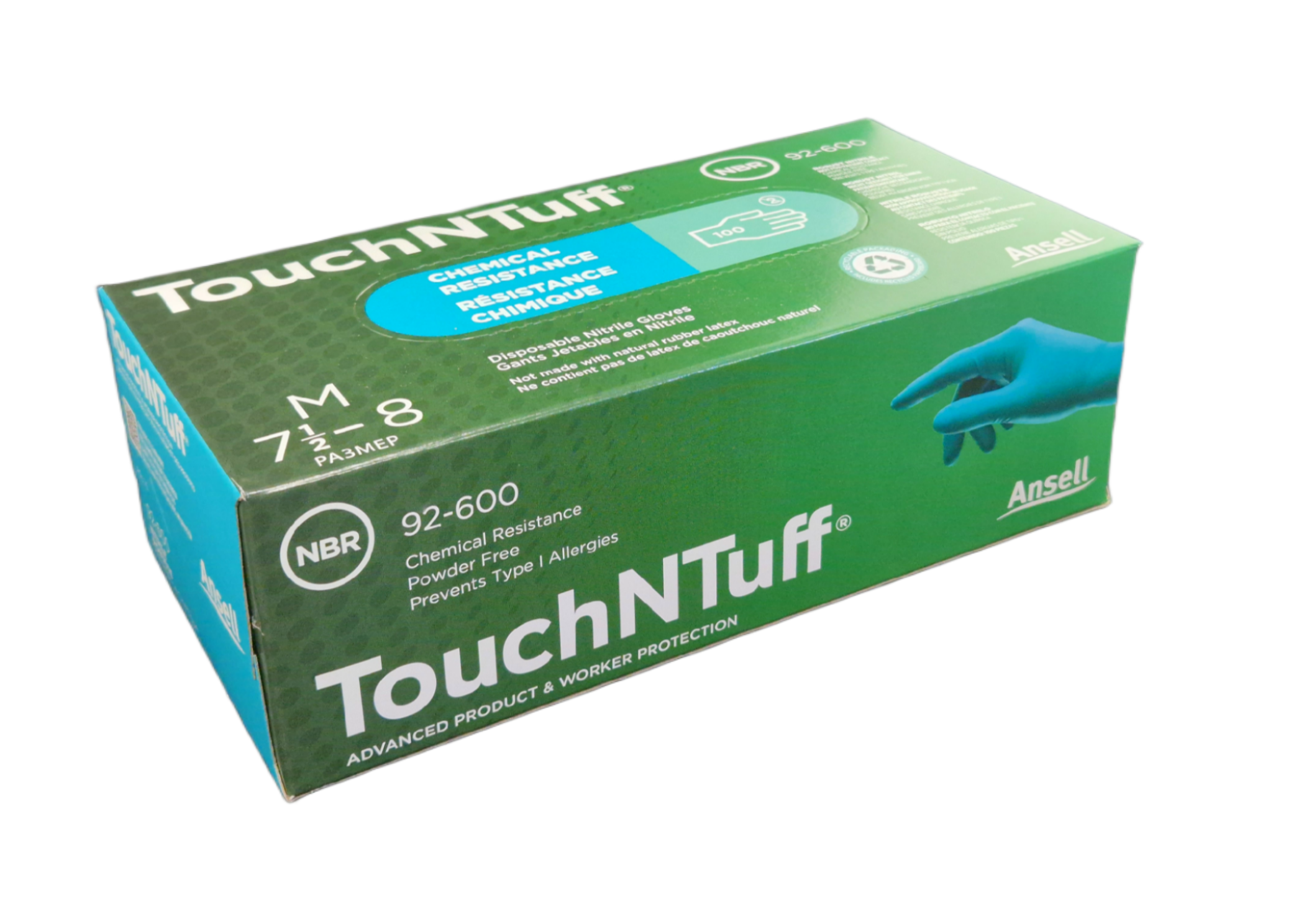 Einwegshandschuhe Nitril TouchNTuff® 92-600 - 100 Stück pro Box