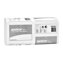 Katrin Plus One-Stop Handtuchpapier M2, 2-lagig,weiß, 25,5 x 23,5cm - 345201