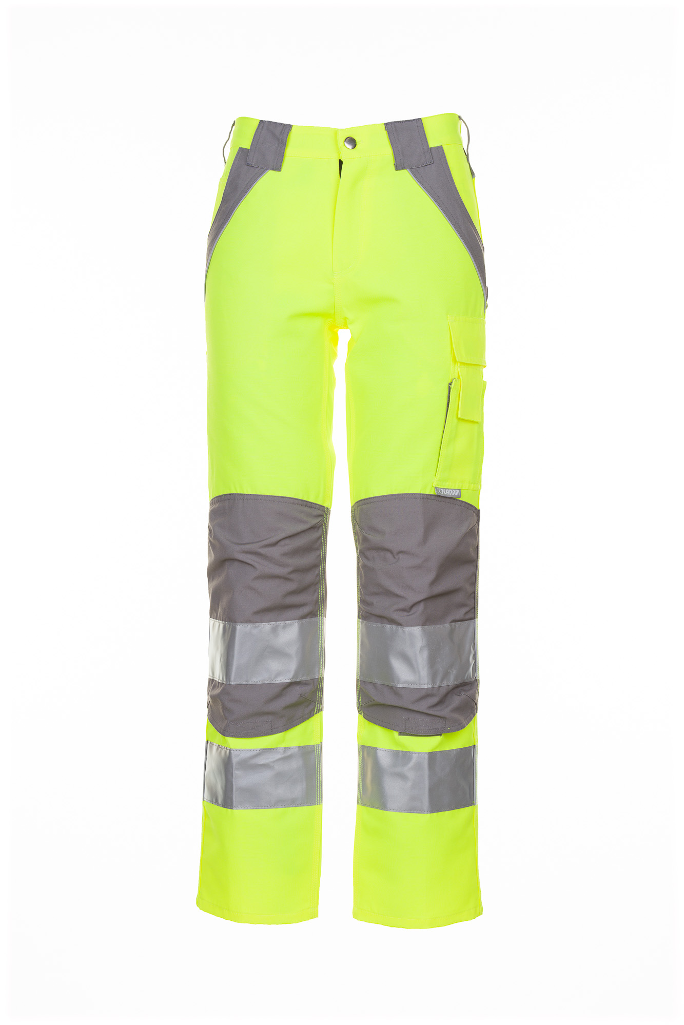 tempplalinewarnschutz_5611_01_3 Planam Plaline Warnschutz Bundhose Arbeitshose Größe 24 - 110, in 2 Farben