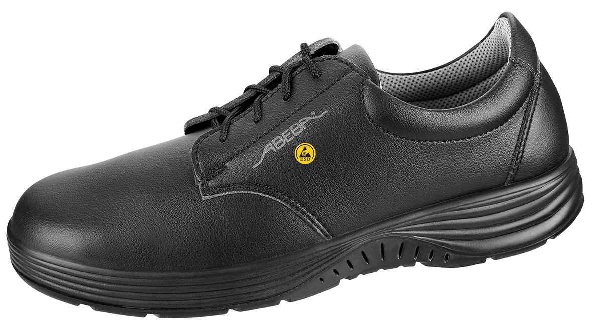 ABEBA X-Light 711027|7131027 ESD Sicherheitsschuh S2 Halbschuh Stahlkappe Küchenschuh Arbeitsschuh schwarz 