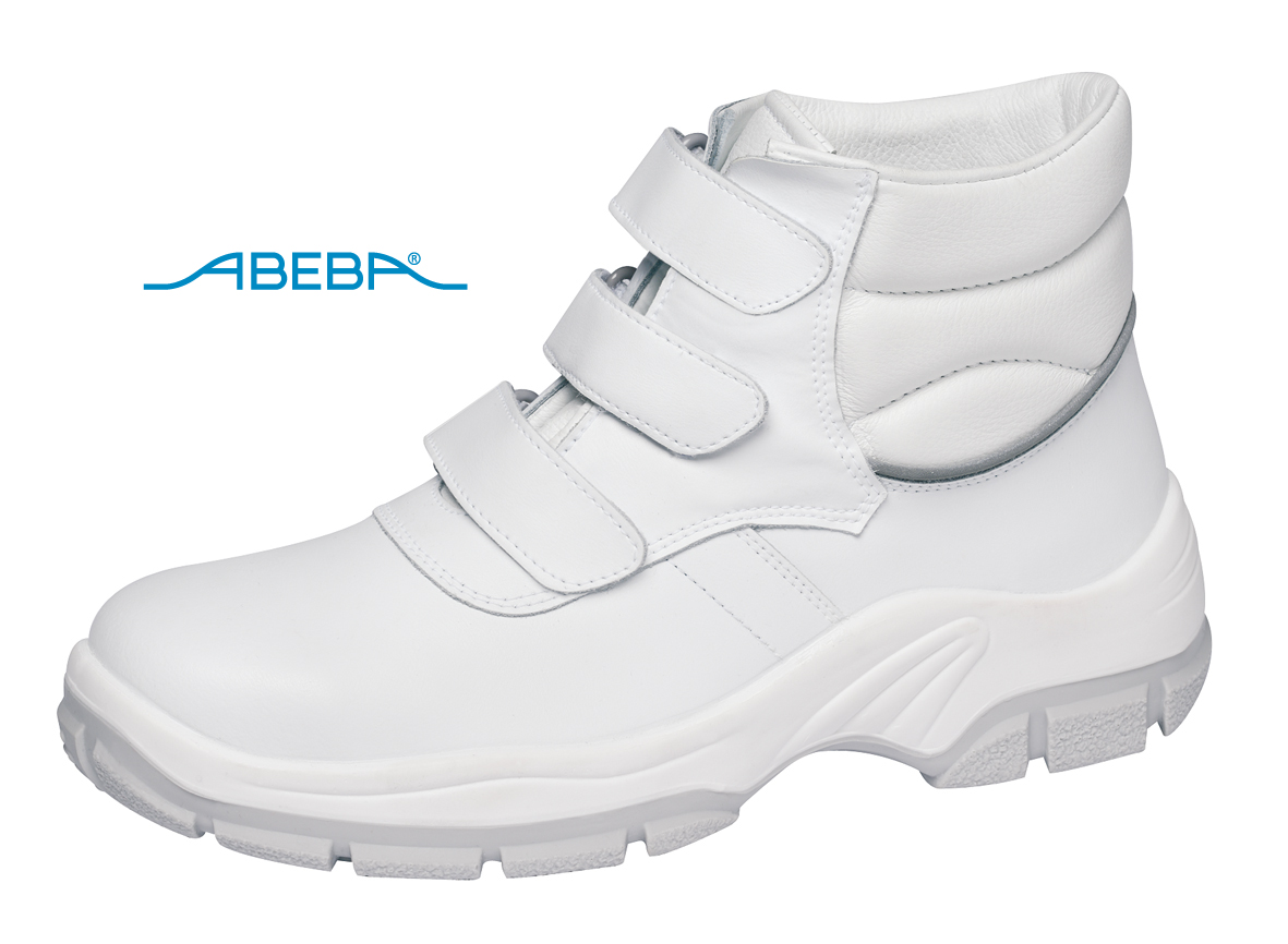 ABEBA Protektor 1645 Sicherheitsschuh Arbeitsschuh S3 Knöchelschuh weiß