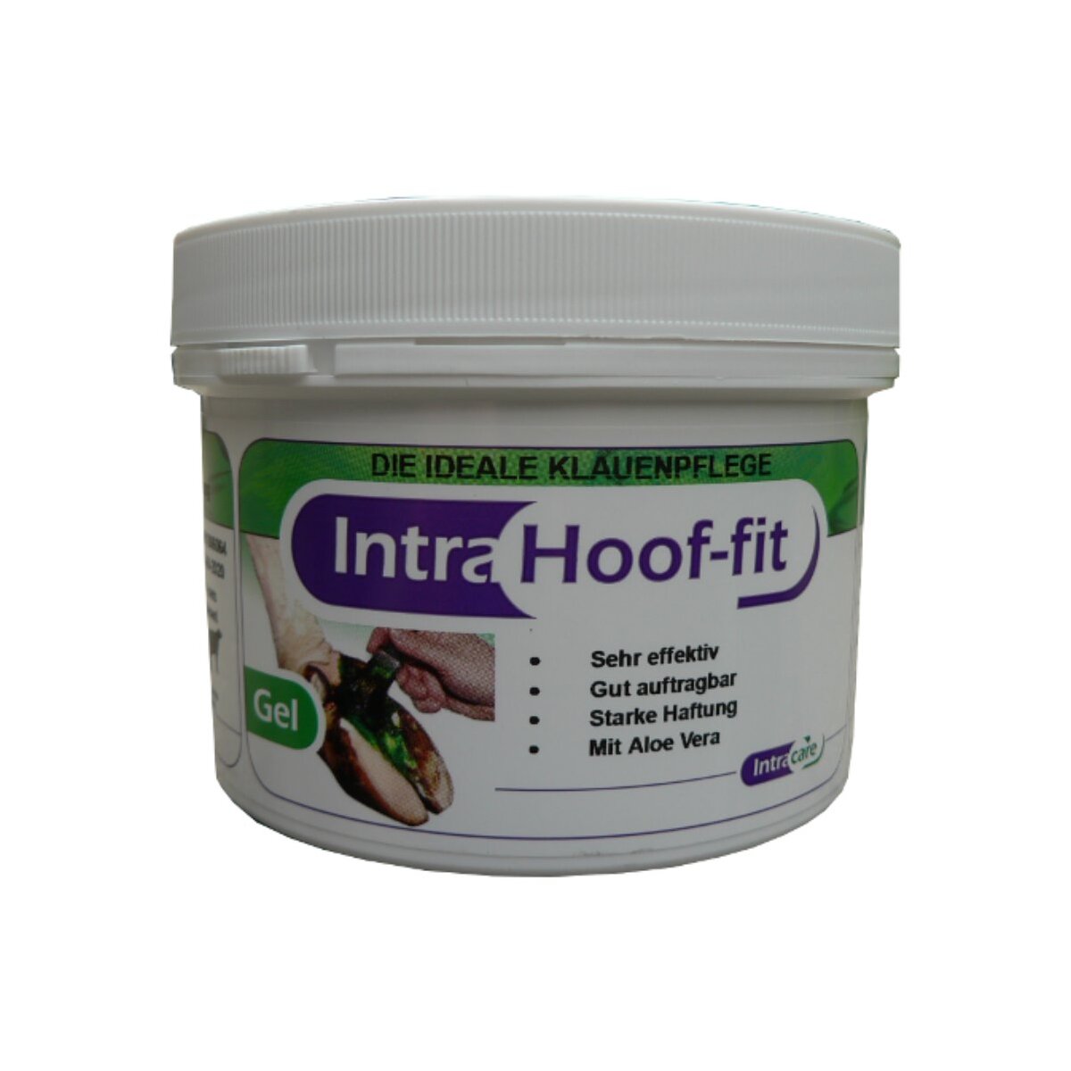 Intracare - Hoof-Fit Gel Klauenpflege 330ml mit Pinsel Intracare - Hoof-Fit Gel Klauenpflege 330ml mit Pinsel