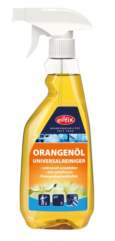 Eilfix Orangenöl Universalreiniger 500ml Sprühflasche