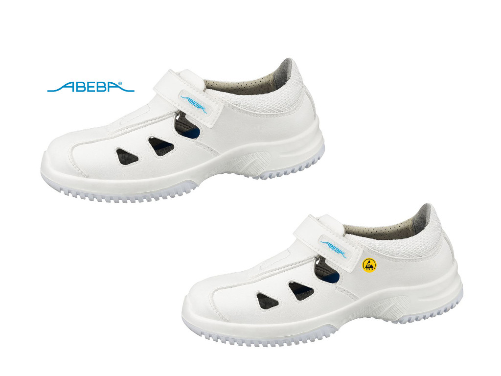 ABEBA UNI6 1795 | 31795 ESD Sicherheitsschuh Arbeitsschuh S1 weiß
