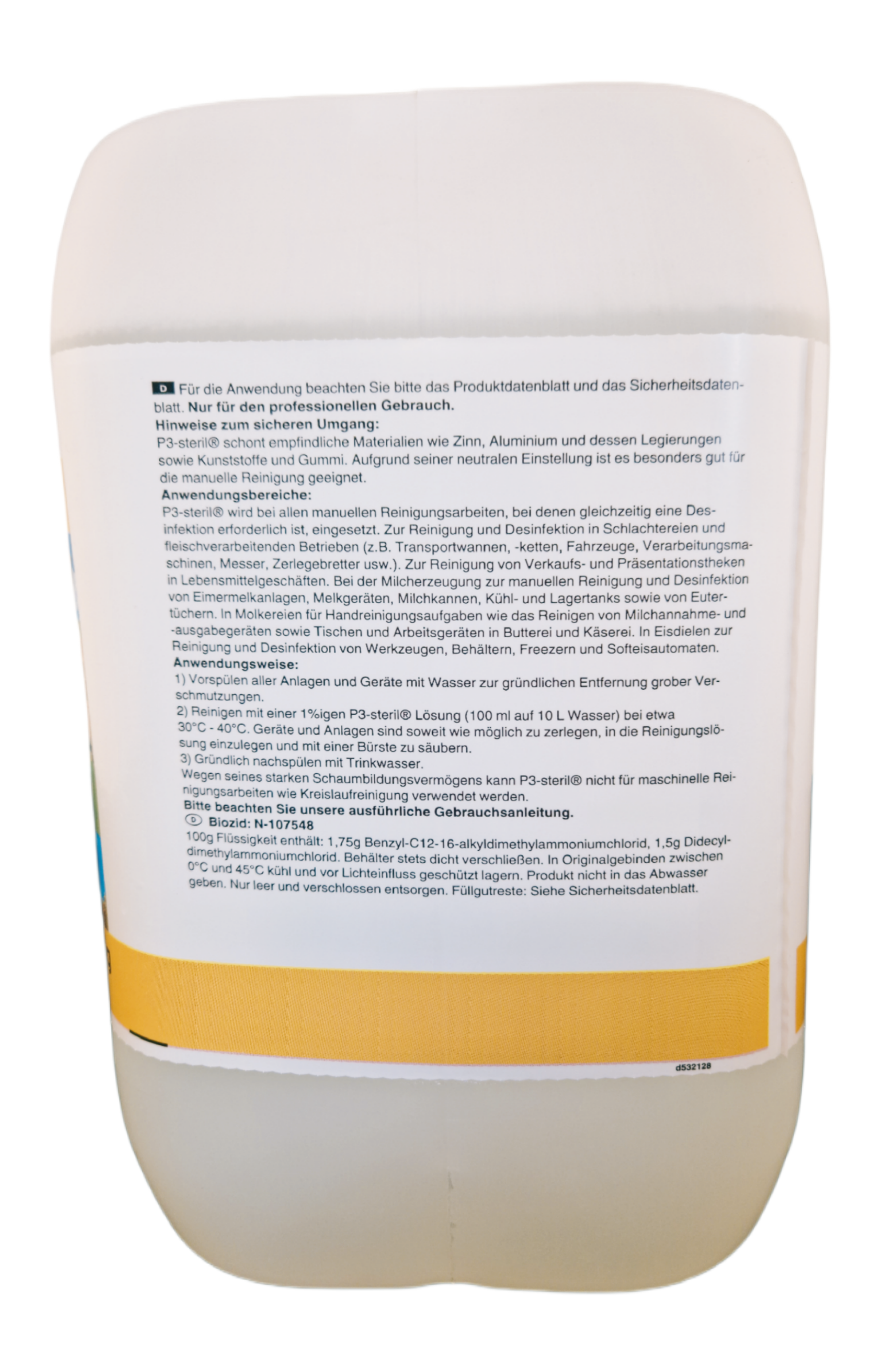 Ecolab - P3-steril Desinfektionsreiniger 11 Kg