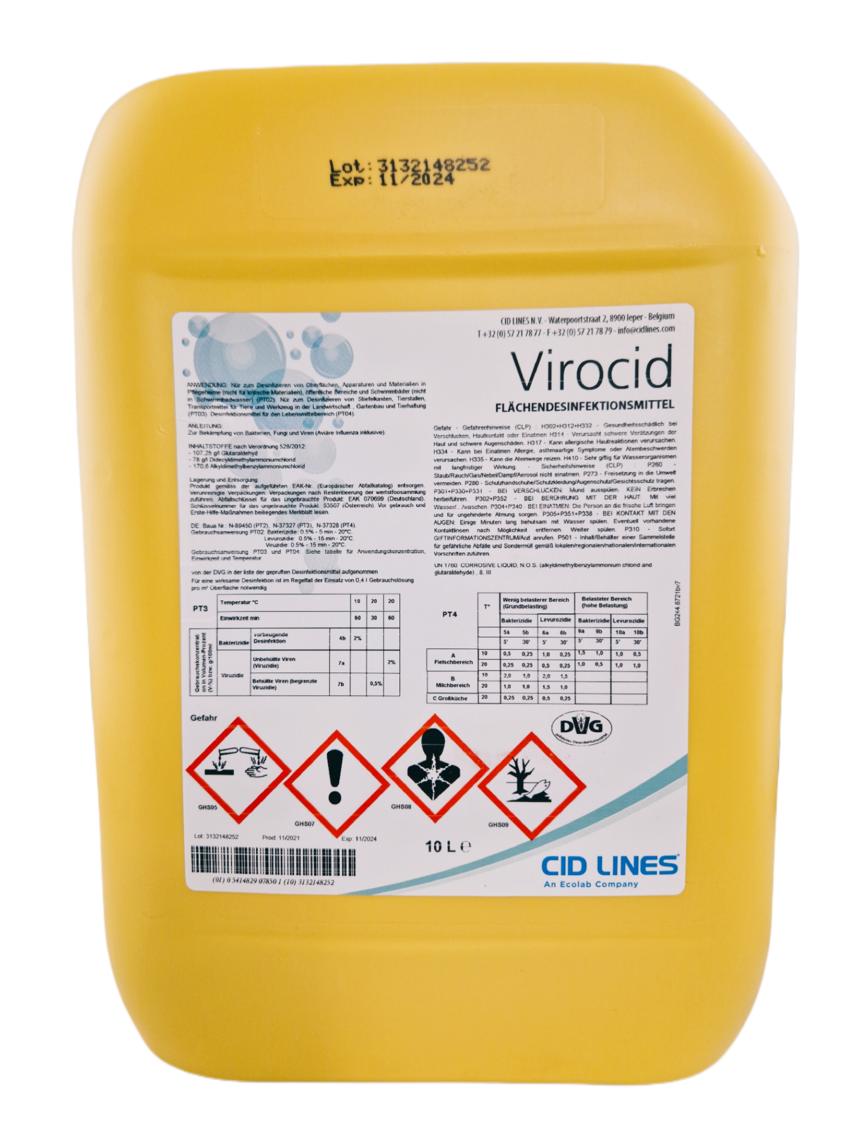 Cid Lines - Virocid® Cid Lines - Virocid®